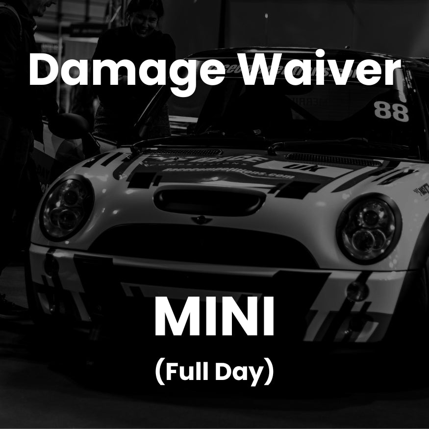 Damage Waiver – MINI Cooper-S: Peace of Mind on Track